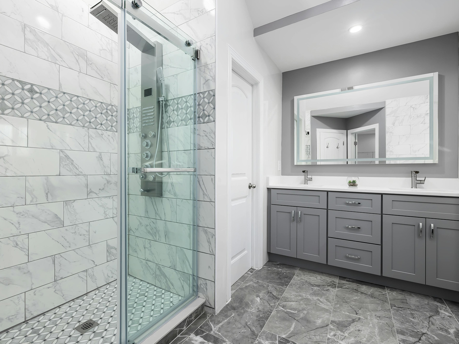 Bathroom remodel — handyman work in Collin County, TX