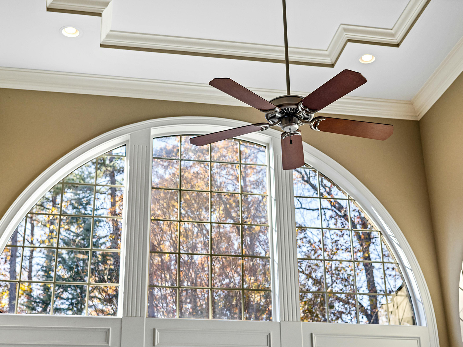 Ceiling fan installation by a McKinney handyman