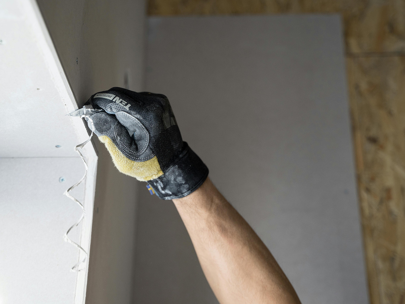 Drywall patch and paint repair — handyman work in McKinney, TX