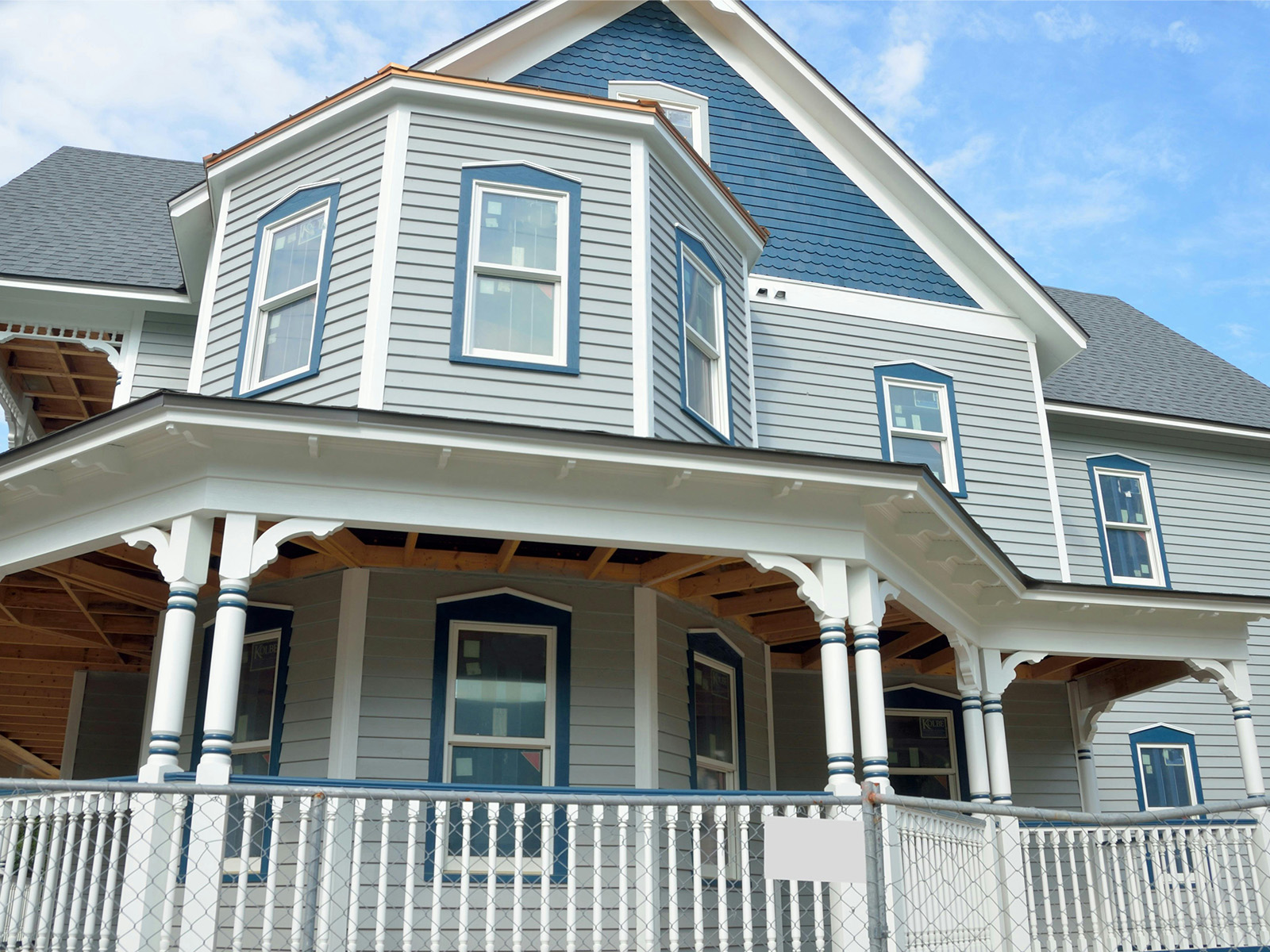Exterior siding and trim touch-up by a McKinney handyman